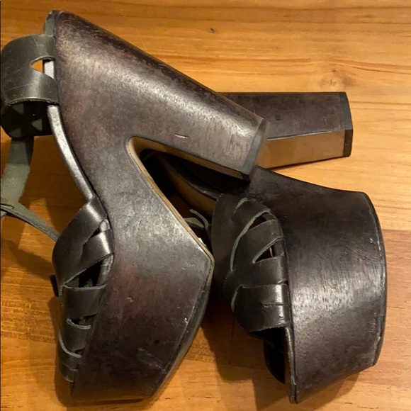 Leather clog sandals - Picture 4 of 5